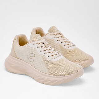 Foto 2 | Tenis Deportivo Charly 124456-e Beige para Mujer