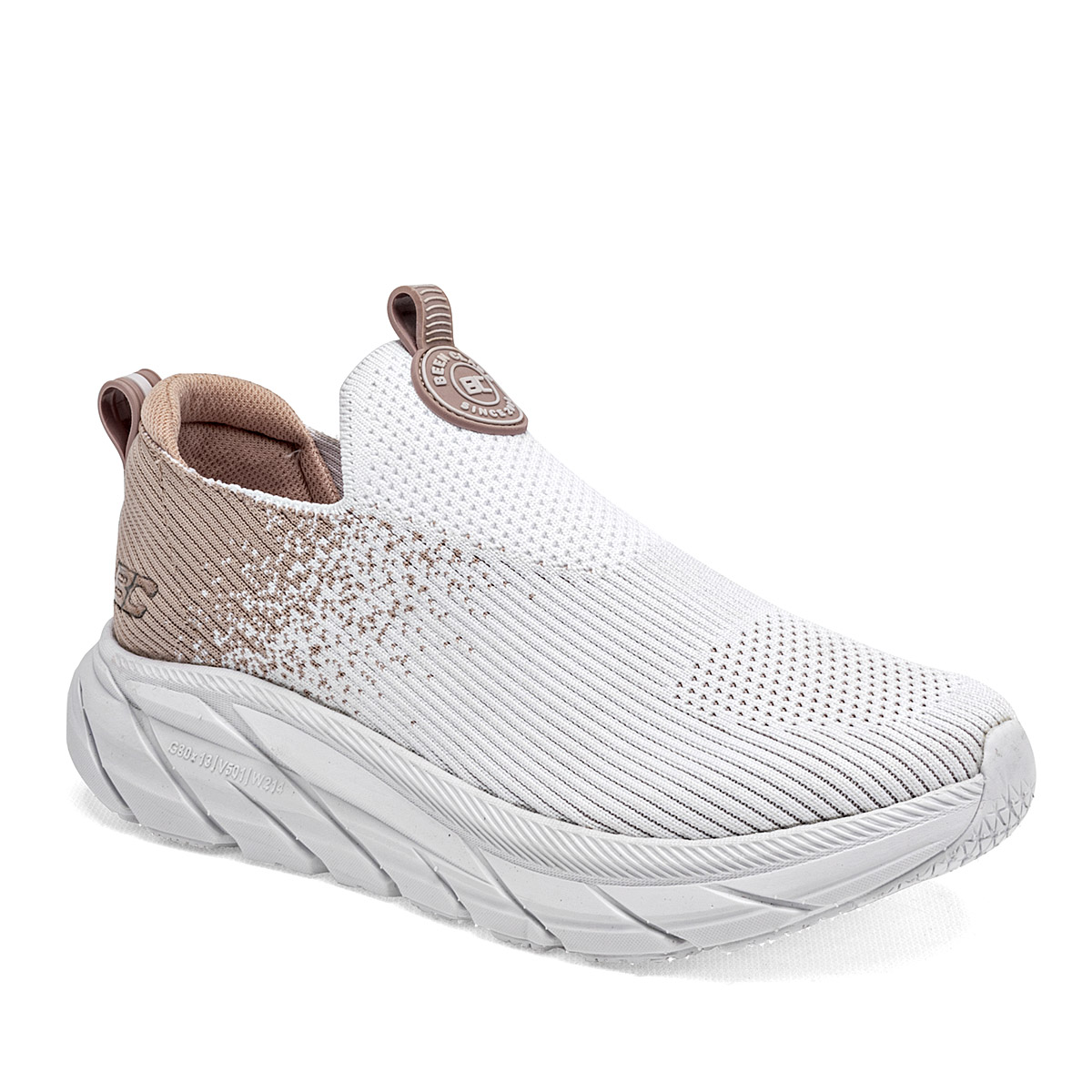 Been Class Tenis Urbano Para Mujer Blanco Beige, Código 124778-e