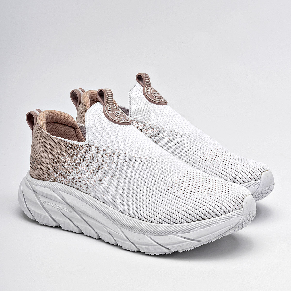 Foto 2 | Been Class Tenis Urbano Para Mujer Blanco Beige, Código 124778-e