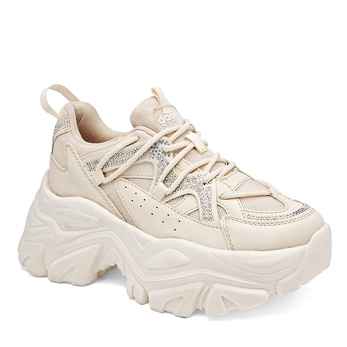 Tenis Urbanos Daddy Late Plata para Mujer