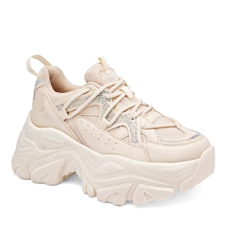 Foto 1 | Tenis Urbanos Daddy Late Plata para Mujer