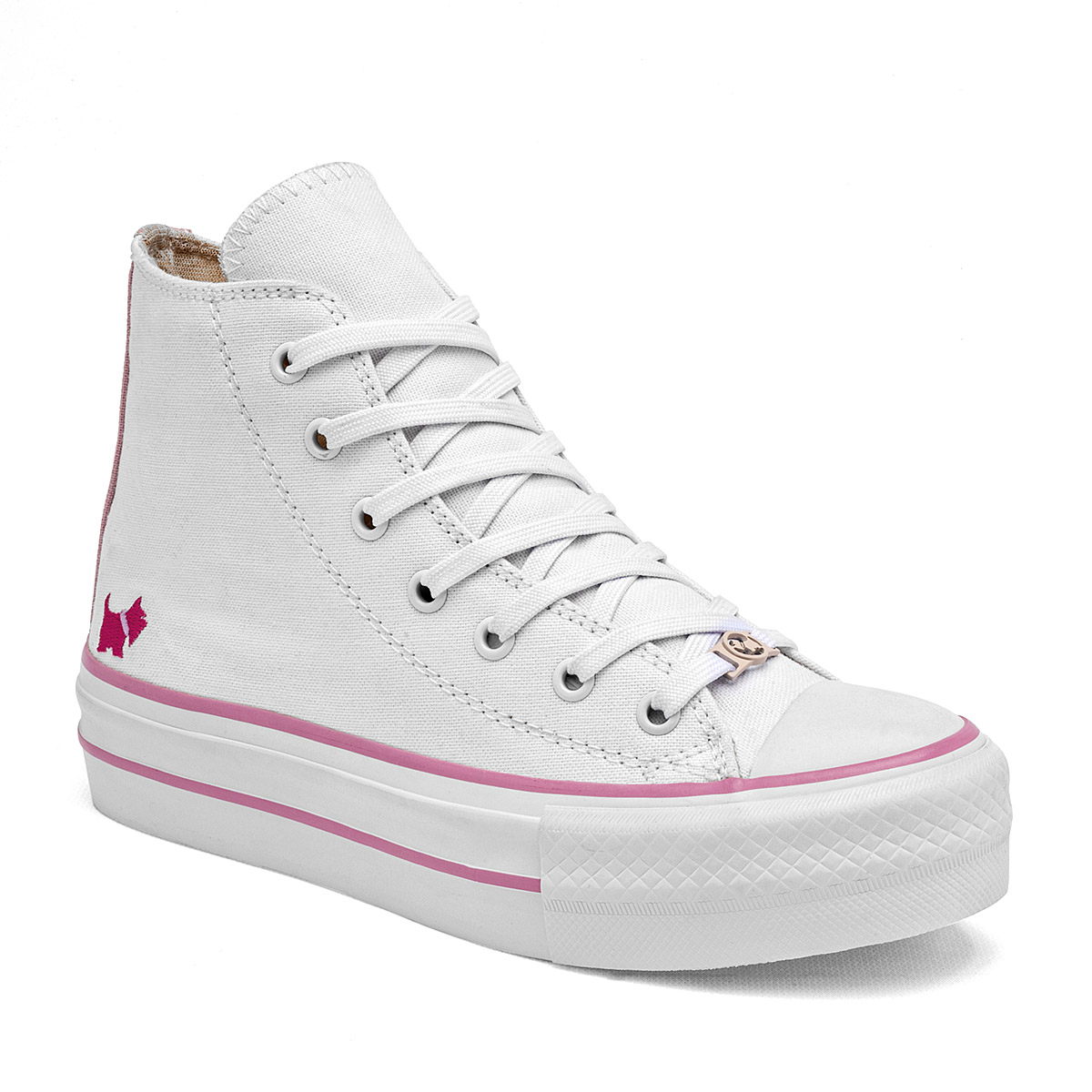 Foto 1 | Tenis Urbanos Ferrioni Blancos 125137-e para Mujer