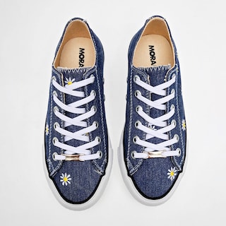 Foto 3 | Moramora Tenis Urbano Para Mujer Azul, Código 125509-e