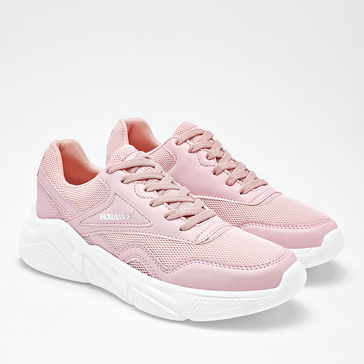 Foto 3 pulgar | Tenis Urbano Moramora Coral 125517-e para Mujer