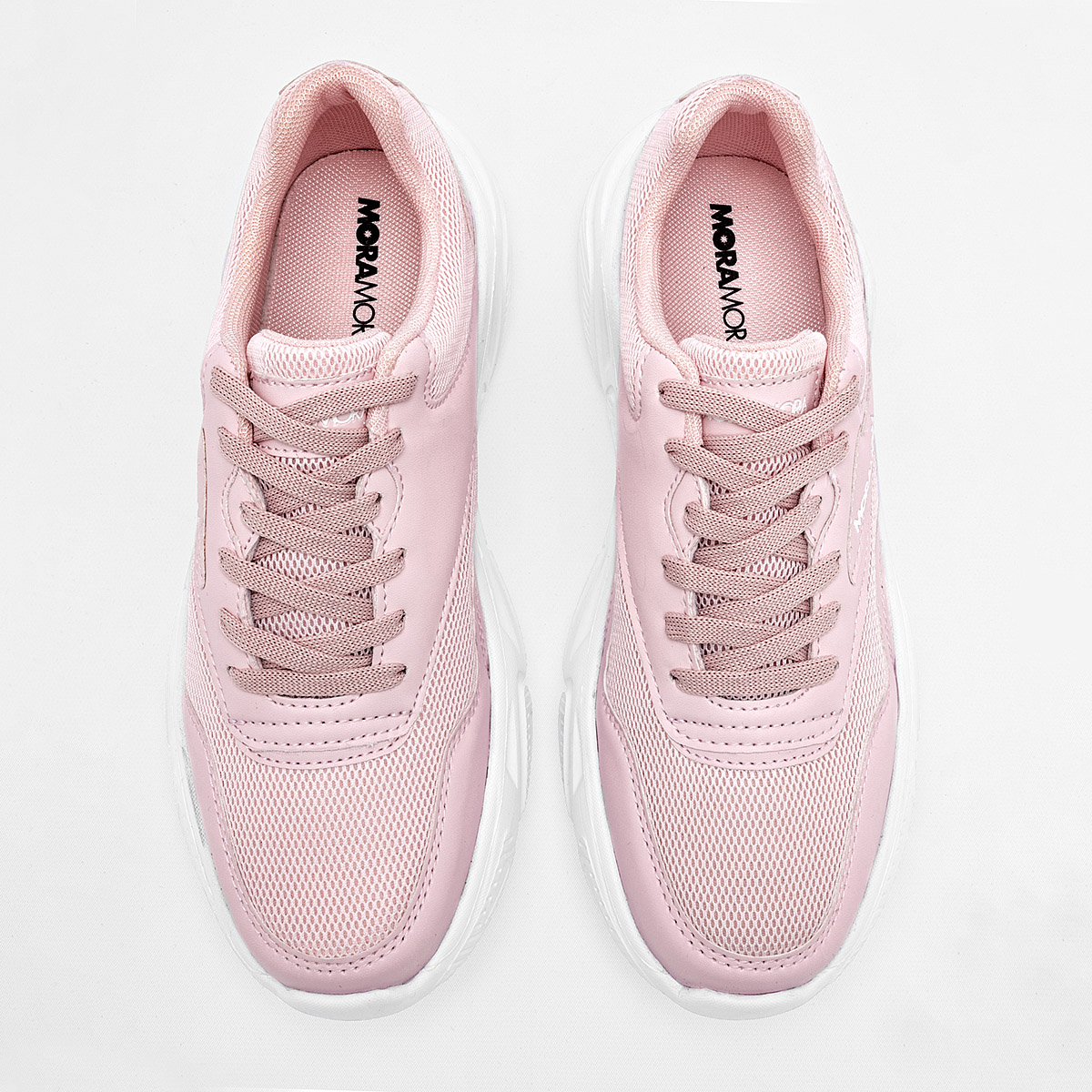 Foto 4 pulgar | Tenis Urbano Moramora Coral 125517-e para Mujer