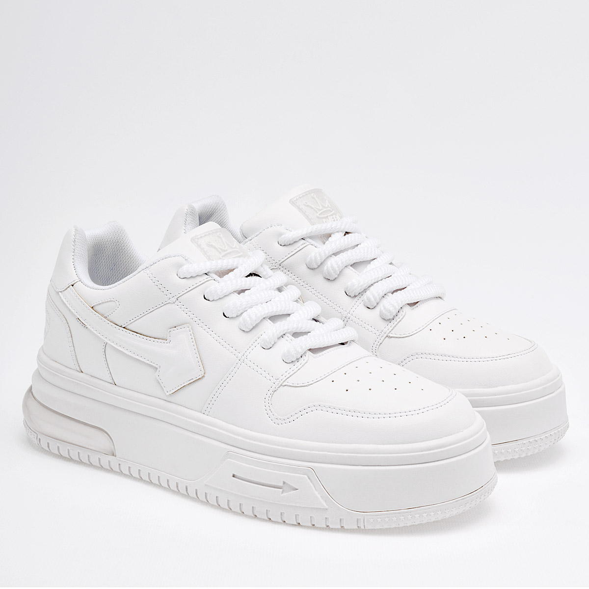 Foto 2 | Tenis Clasben Blancos para Mujer
