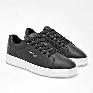 Foto 2 | Tenis Urbanos Charly 124457-e Negros para Mujer
