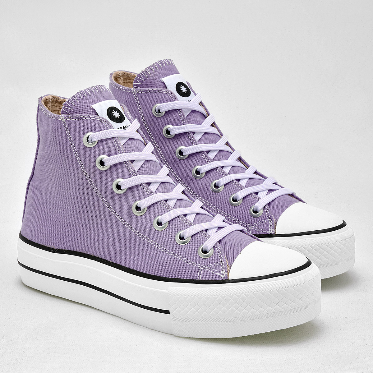 Foto 2 | Tenis Urbanos Moramora 125508-e Lila para Mujer