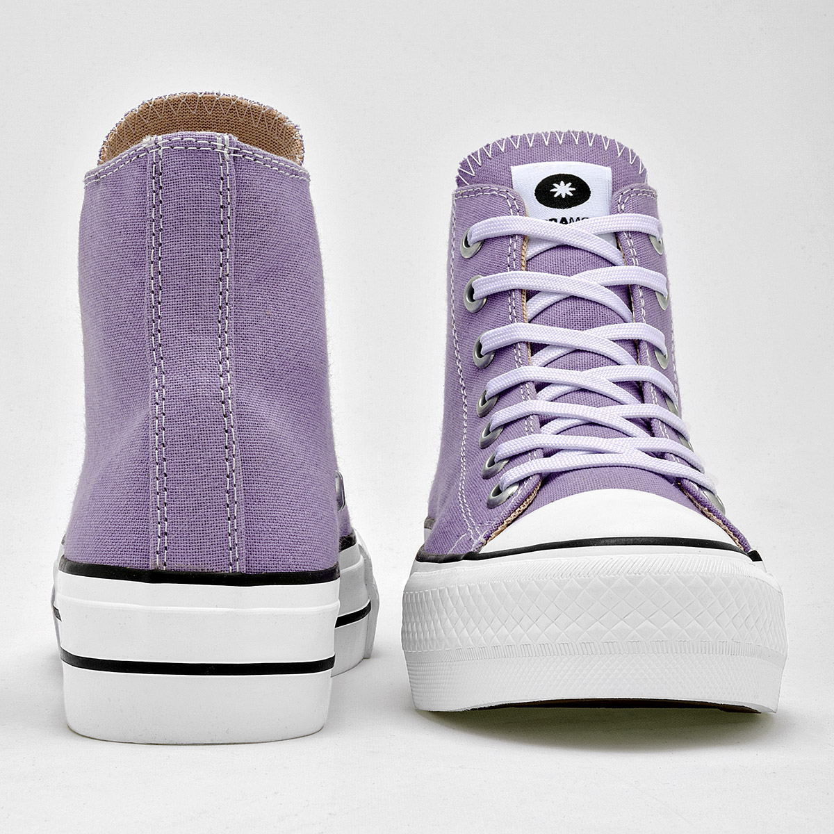 Foto 4 pulgar | Tenis Urbanos Moramora 125508-e Lila para Mujer