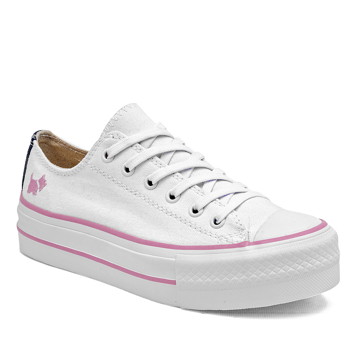Foto 2 pulgar | Tenis Urbanos Ferrioni Blanco Marino 125138-e para Mujer