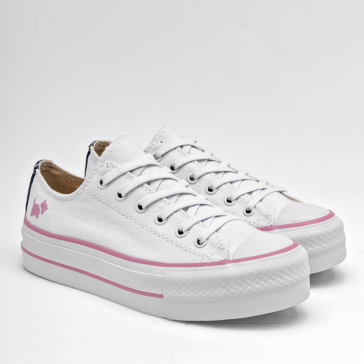 Foto 3 pulgar | Tenis Urbanos Ferrioni Blanco Marino 125138-e para Mujer