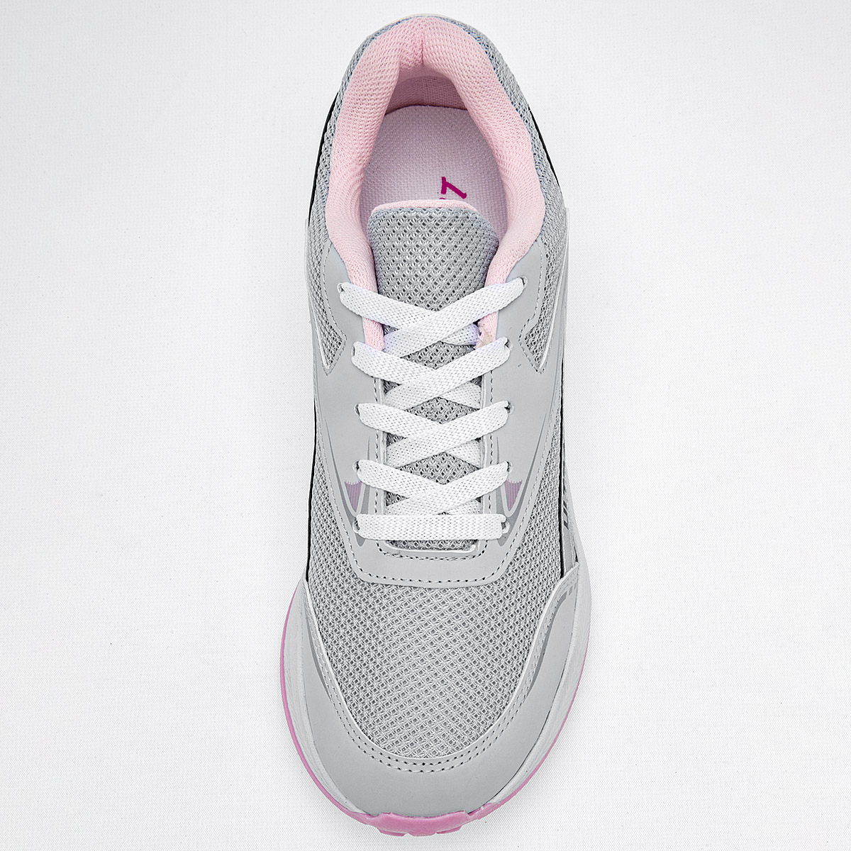 Foto 3 pulgar | Tenis Deportivos Lady One 125313-e Gris para Mujer