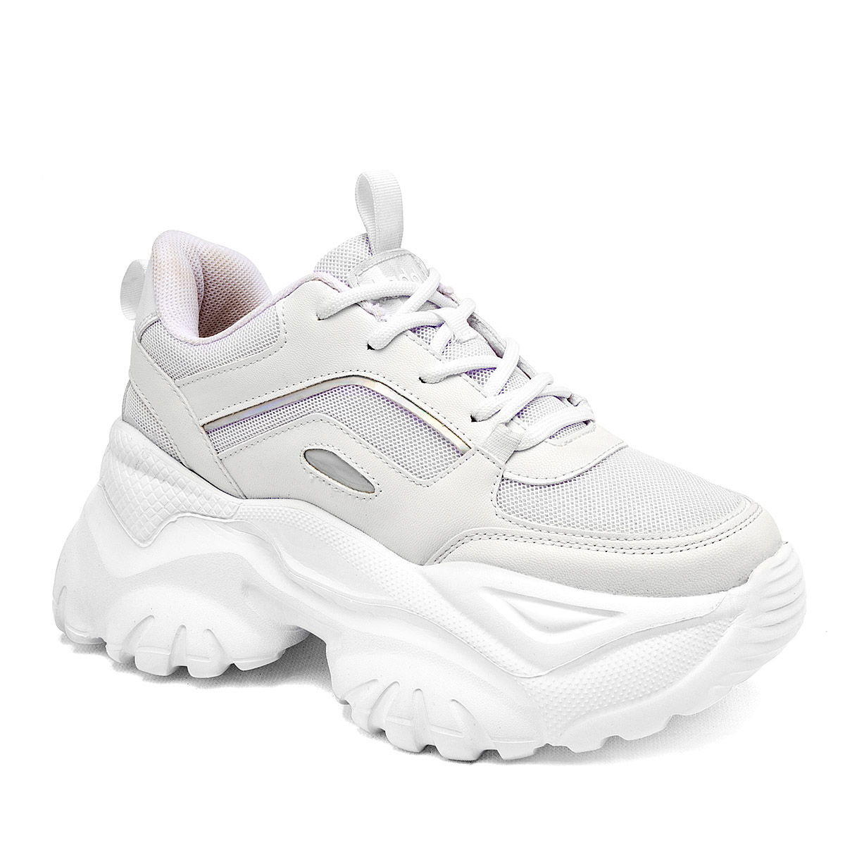Foto 2 pulgar | Tenis Urbanos Daddy para Mujer Blancos