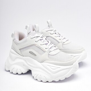 Foto 2 | Tenis Urbanos Daddy para Mujer Blancos
