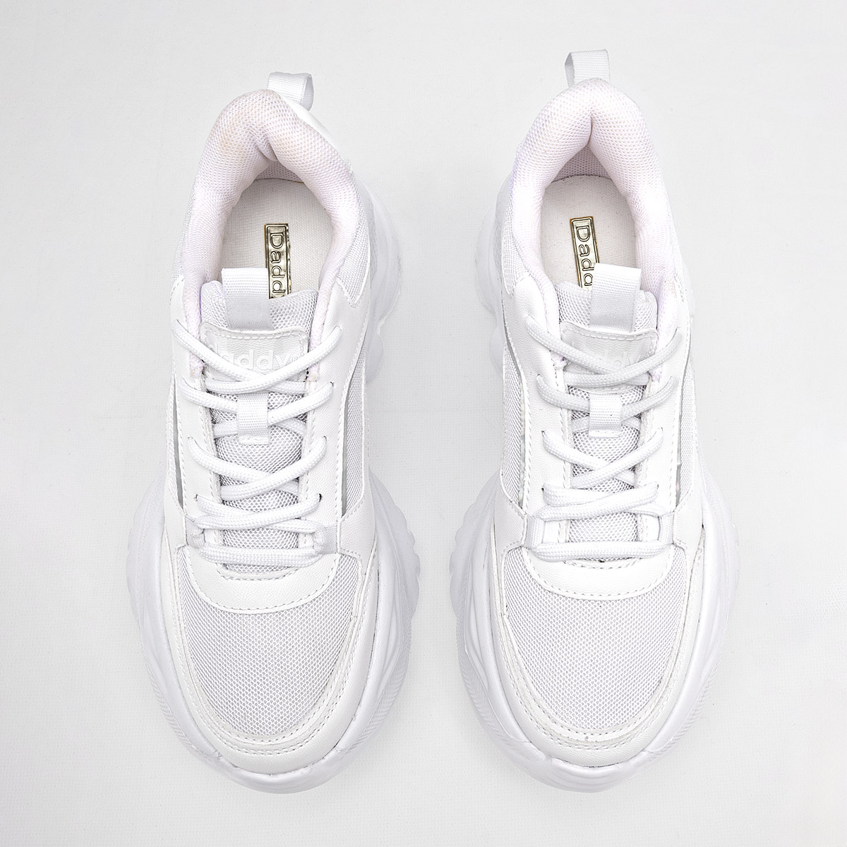 Foto 4 pulgar | Tenis Urbanos Daddy para Mujer Blancos