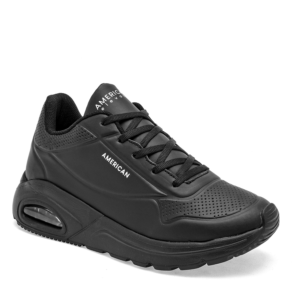 Foto 2 pulgar | Tenis Deportivos American Fire Negros para Mujer
