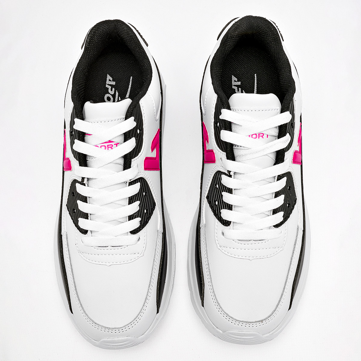 Foto 3 | Tenis Apoort Blancos para Mujer