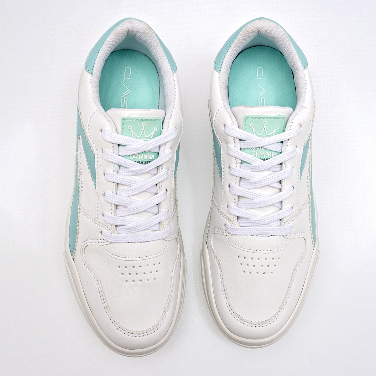 Foto 4 pulgar | Tenis Urbanos Clasben Blancos para Mujer