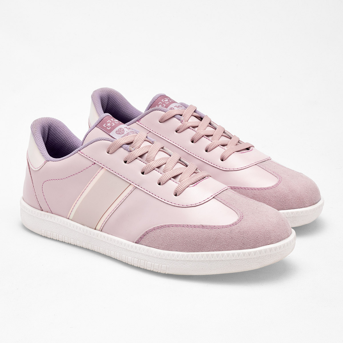 Foto 3 pulgar | Tenis Urbanos Tropicana Rosas para Mujer