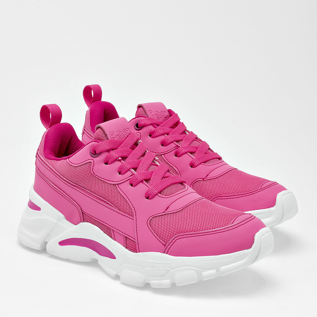 Foto 3 pulgar | Tenis Urbanos B-Zaaz Rosas 124861-e para Mujer