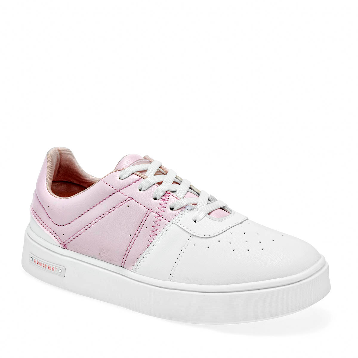 Tenis Urbano Neosport Blanco Código 125583-e Para Mujer