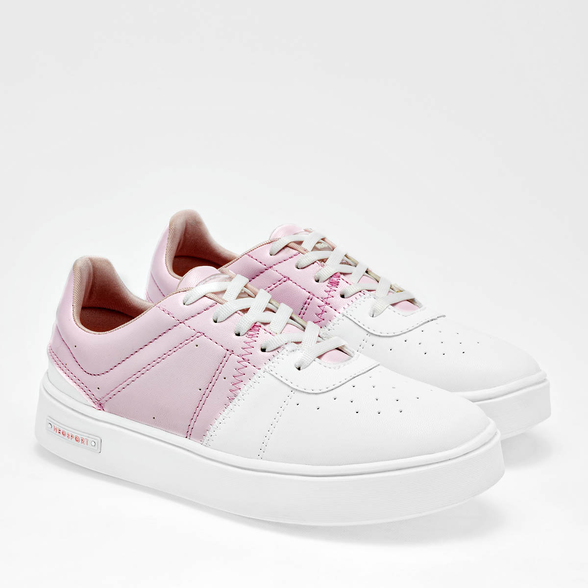 Foto 2 | Tenis Urbano Neosport Blanco Código 125583-e Para Mujer