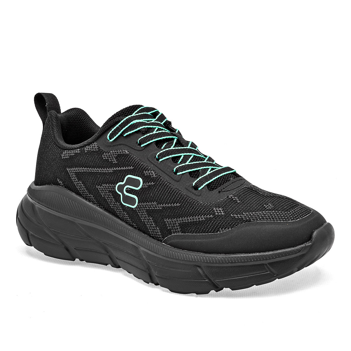 Tenis Deportivos Charly Negros 124443-e para Mujer