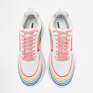 Foto 3 | Tenis Urbanos para Mujer MoraMora Blancos 125504-e