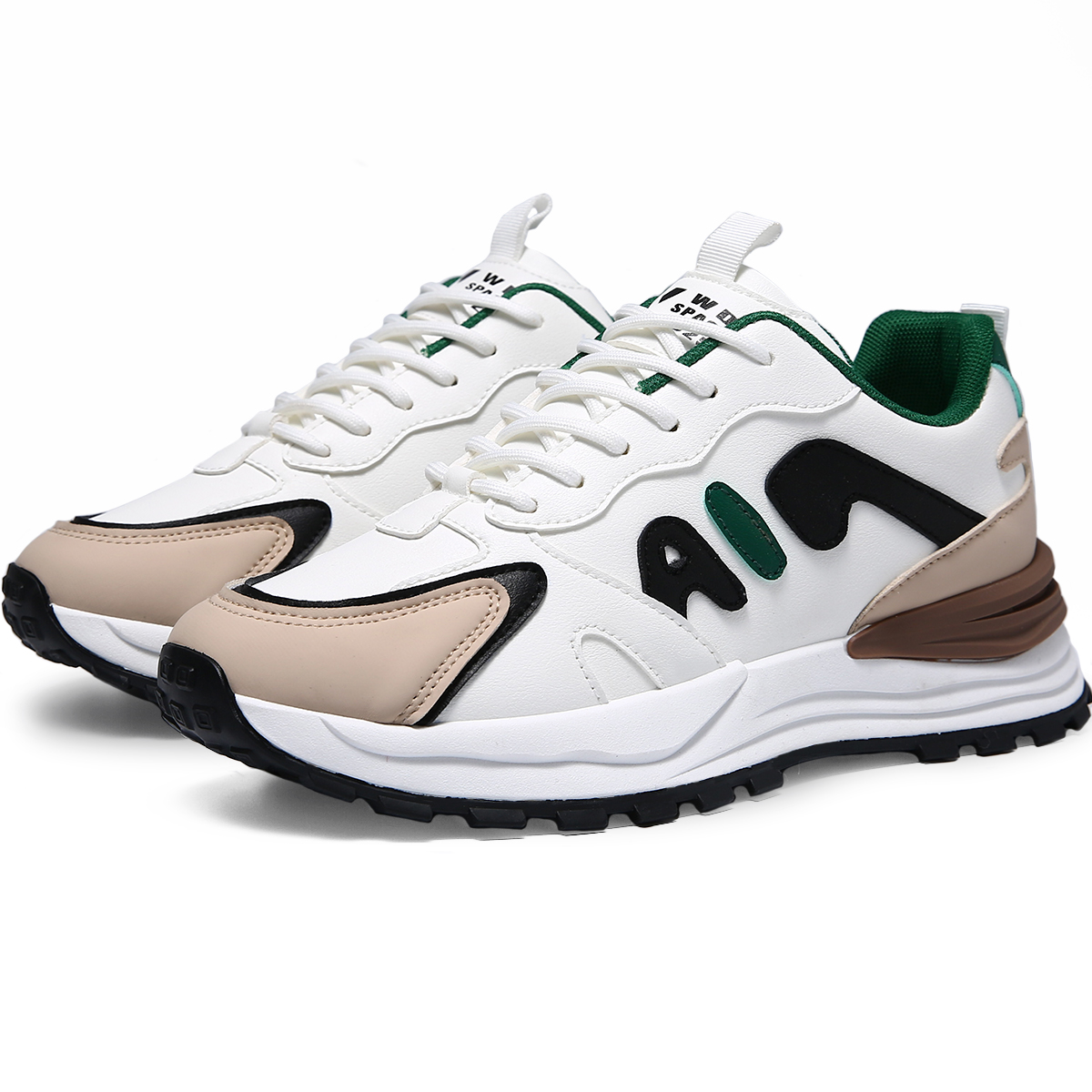 Tenis Versátil Antideslizante Estilo Casual Blancos para Mujer