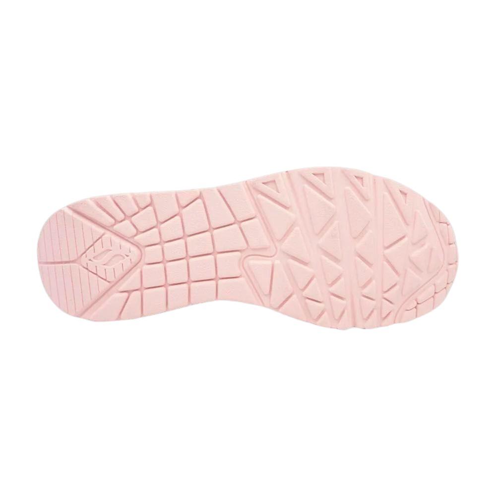 Foto 6 pulgar | Tenis Skechers Uno Ricardo Cavolo Flaming Heart Mujer Rosa