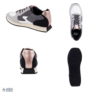 Foto 5 | Tenis Original Penguin Style Aura Color Gris Para Mujer