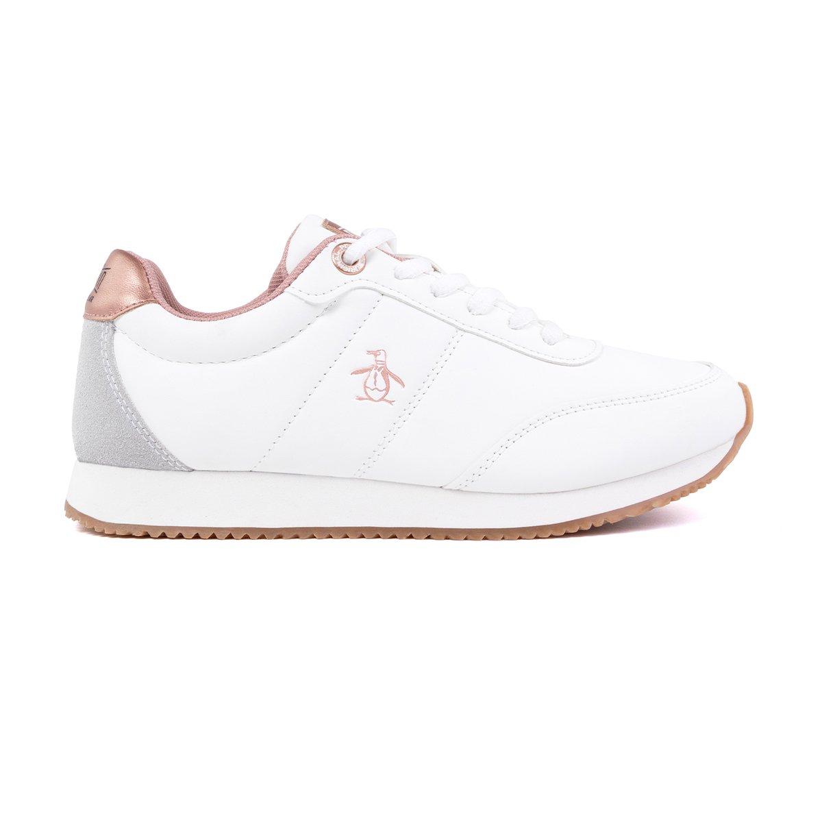 Foto 3 pulgar | Tenis Original Penguin Style Gaia Color Blanco Para Mujer