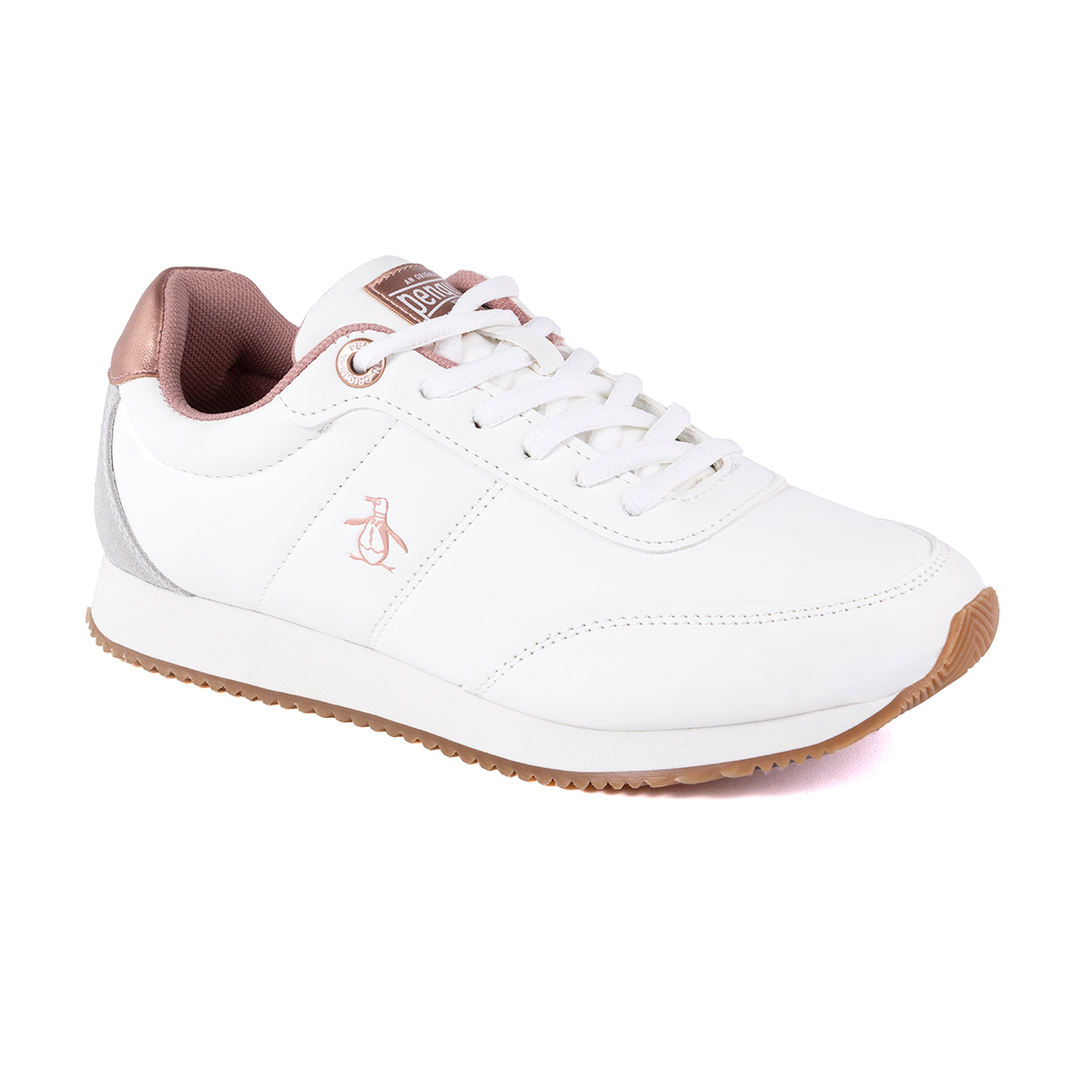 Foto 8 pulgar | Tenis Original Penguin Style Gaia Color Blanco Para Mujer