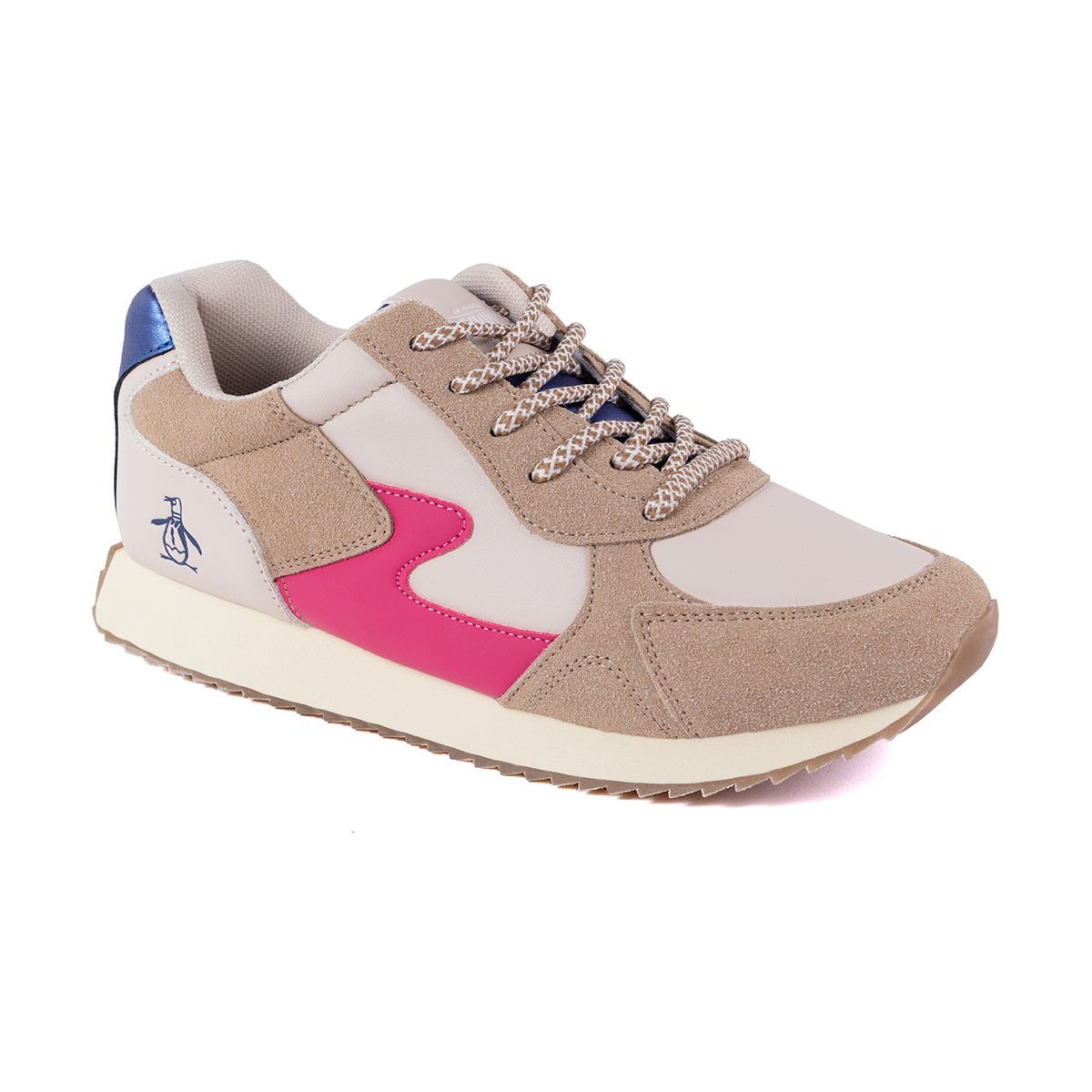 Foto 8 pulgar | Tenis Original Penguin Style Aura Color Beige Para Mujer