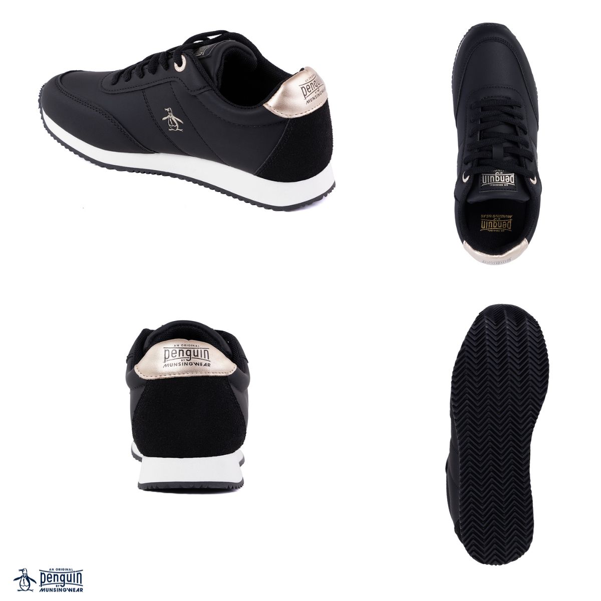 Foto 6 | Tenis Original Penguin Style Gaia Color Negro Para Mujer