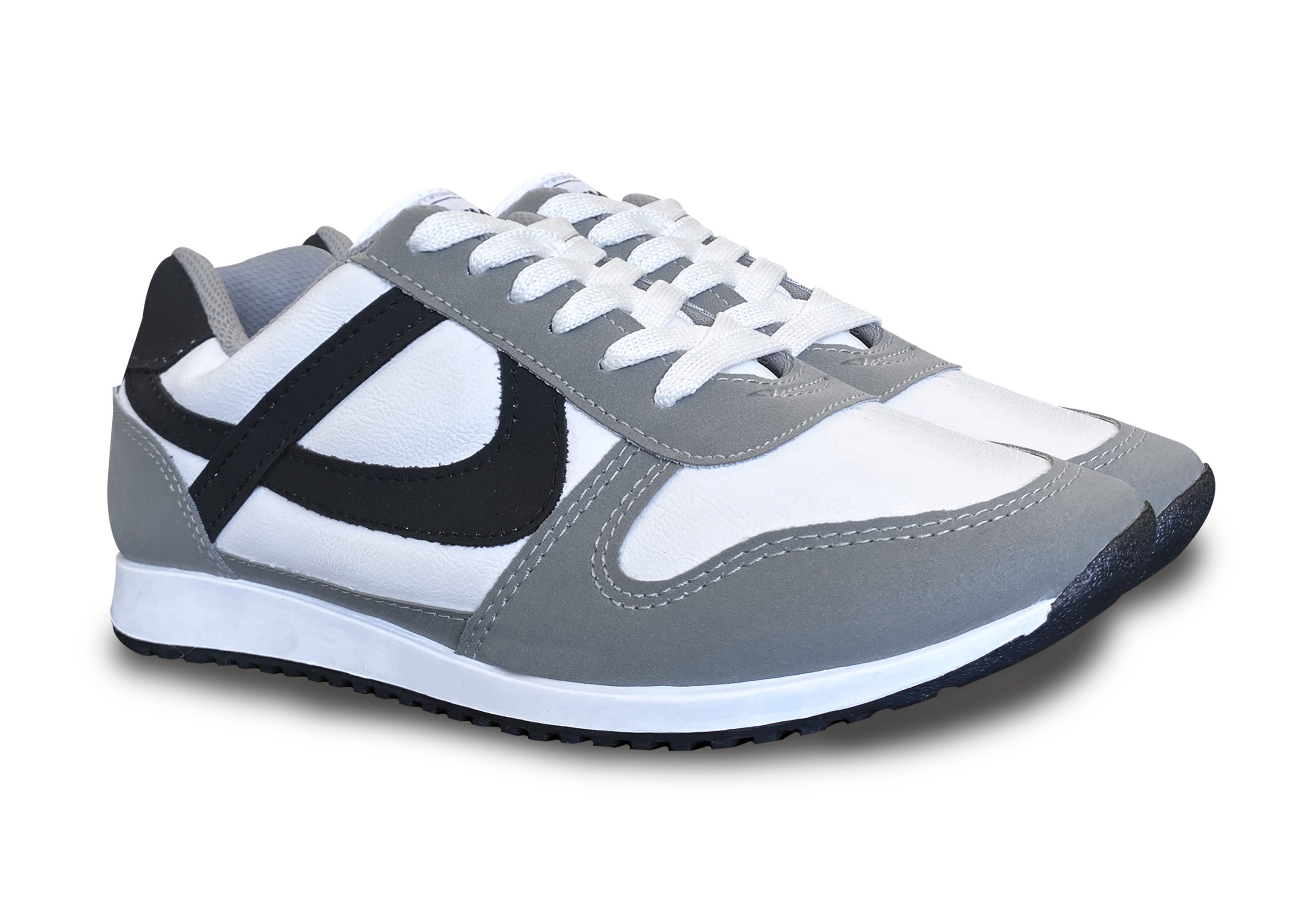 Foto 2 pulgar | Tenis Panam Jogger Piedra Grises Unisex
