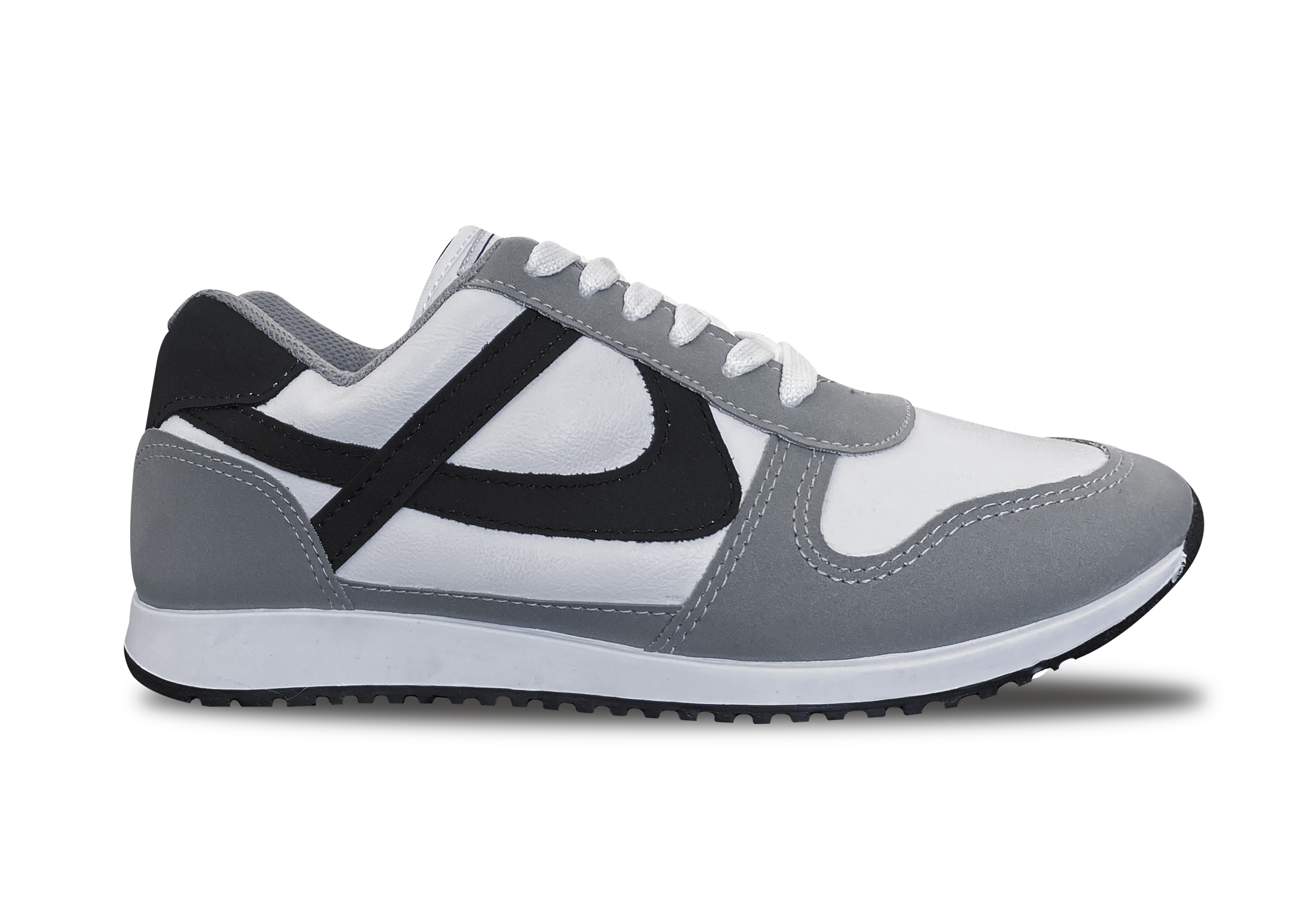 Foto 3 pulgar | Tenis Panam Jogger Piedra Grises Unisex