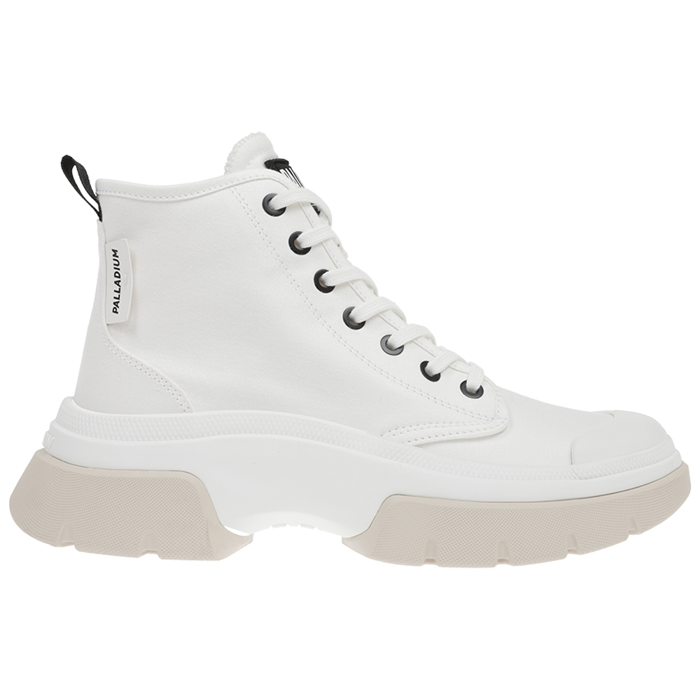 Foto 3 pulgar | Tenis Palladium Pallawave Blancos para Mujer