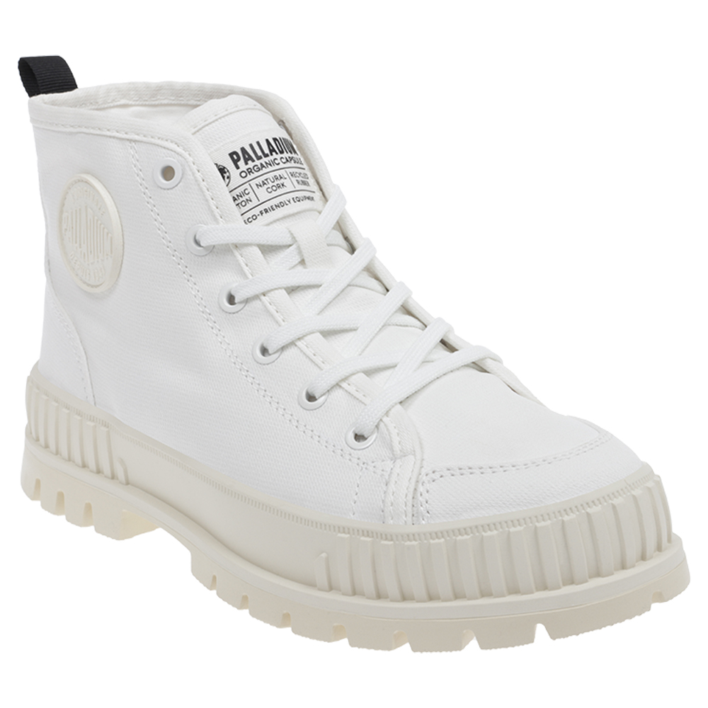 Tenis Palladium Pallashock Org 2 Blancos Unisex