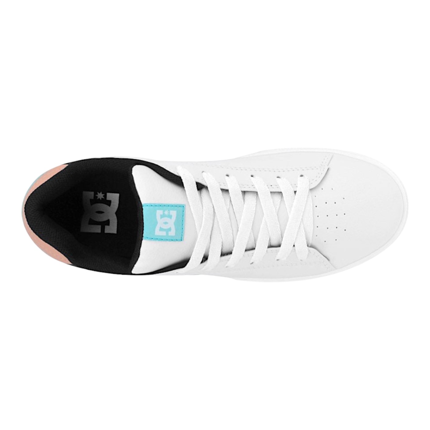 Foto 6 pulgar | Tenis DC Shoes Notch Blancos para Mujer