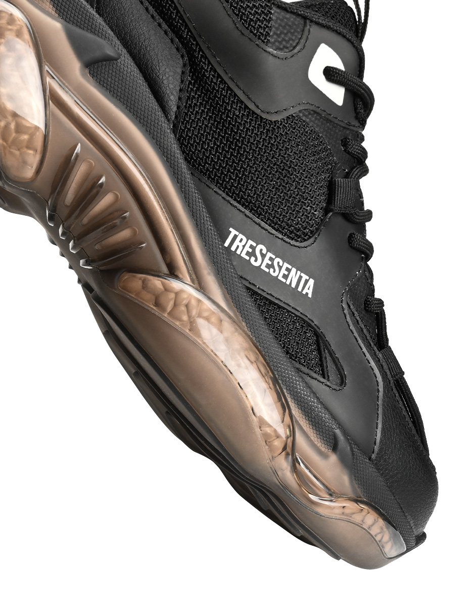 Foto 4 pulgar | Tenis 360 Footwear Glass Negros para Mujer