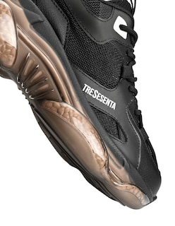 Foto 3 | Tenis 360 Footwear Glass Negros para Mujer