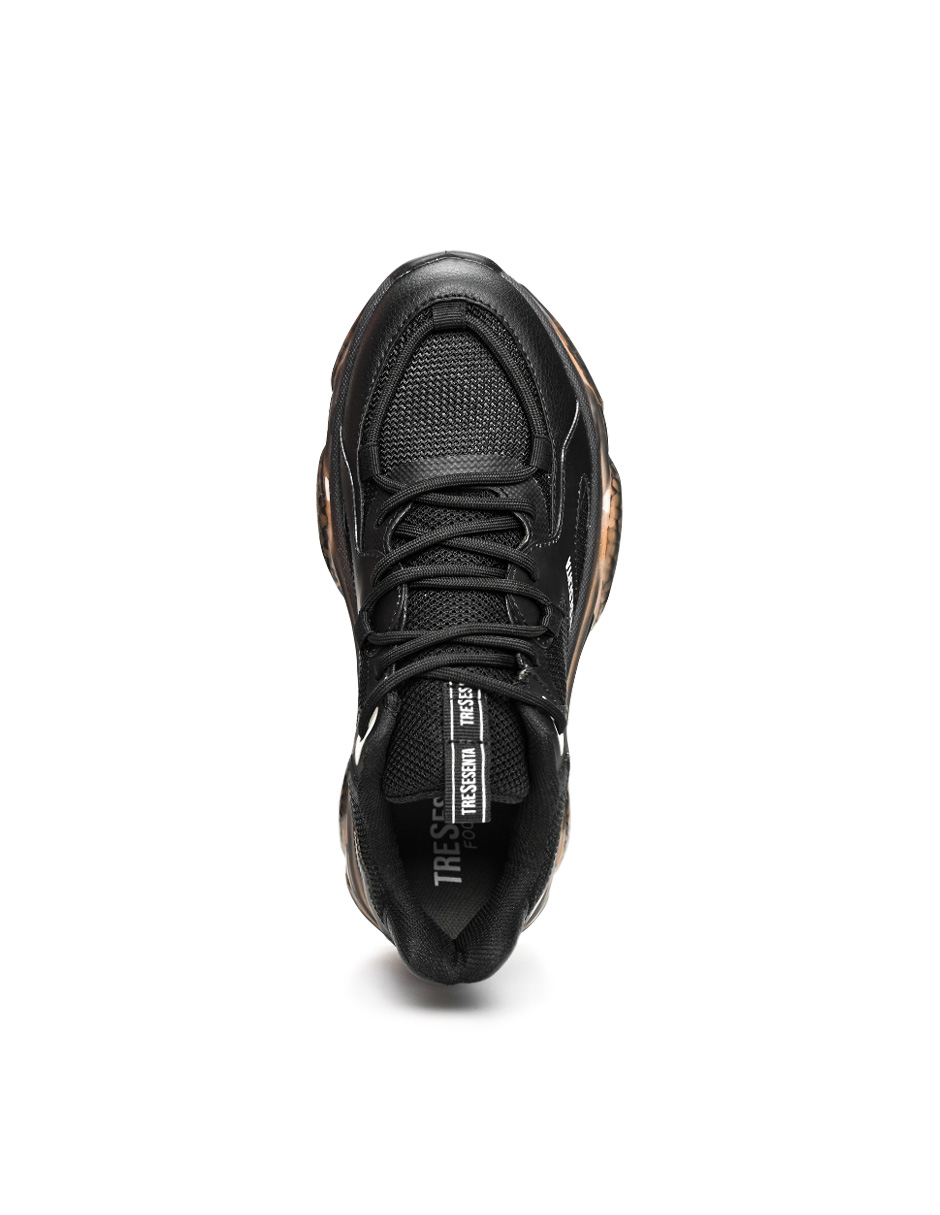 Foto 6 pulgar | Tenis 360 Footwear Glass Negros para Mujer