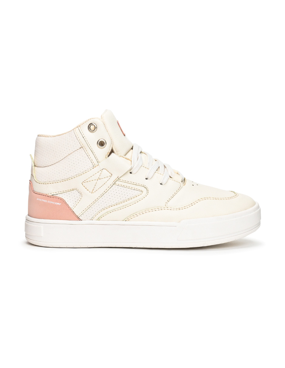 Foto 3 pulgar | Tenis 360 Footwear Y2k Beige para Mujer