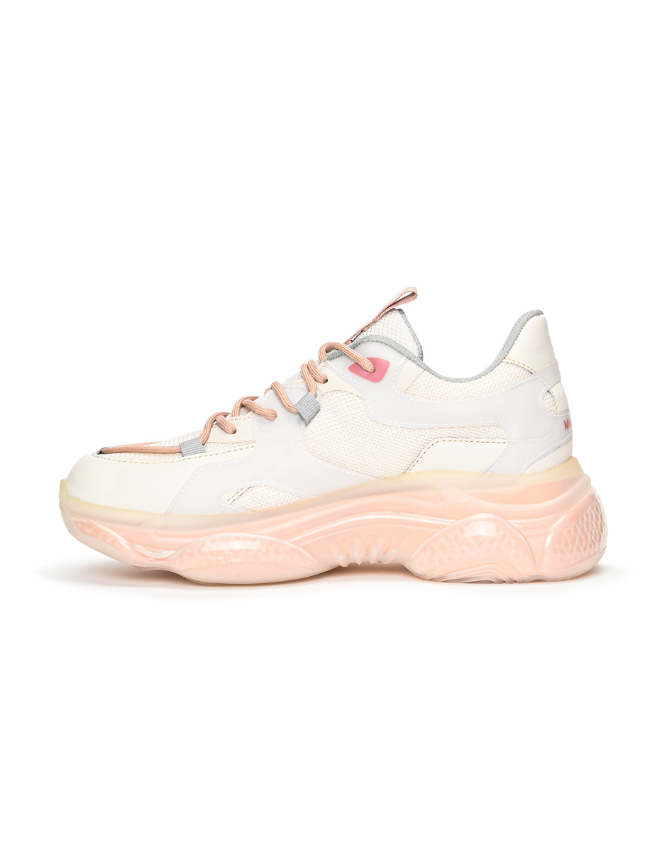 Foto 9 pulgar | Tenis 360 Footwear Glass Rosas para Mujer