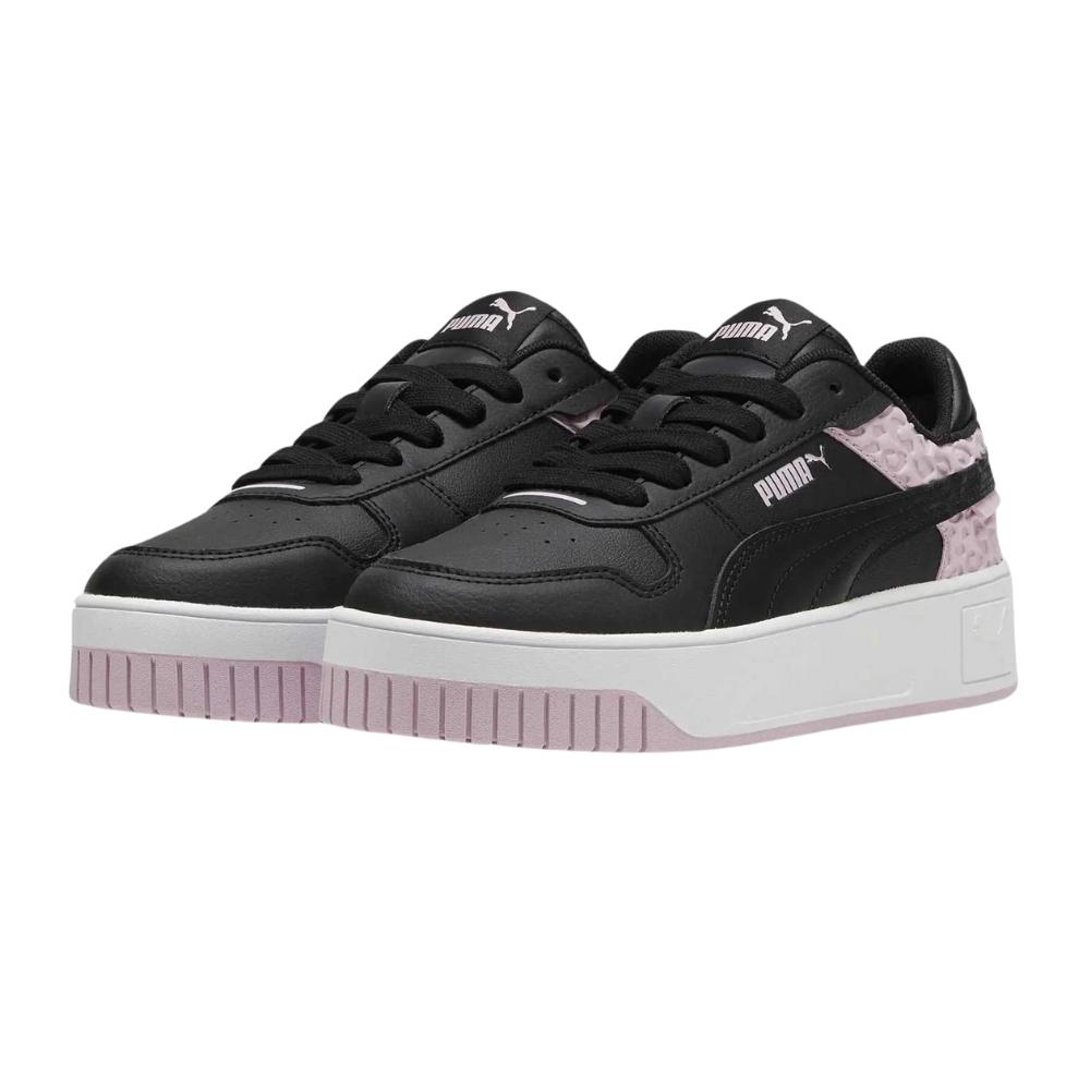 Foto 3 pulgar | Tenis Puma Carina Street Wild Negros para Mujer