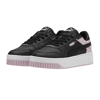 Foto 2 | Tenis Puma Carina Street Wild Negros para Mujer
