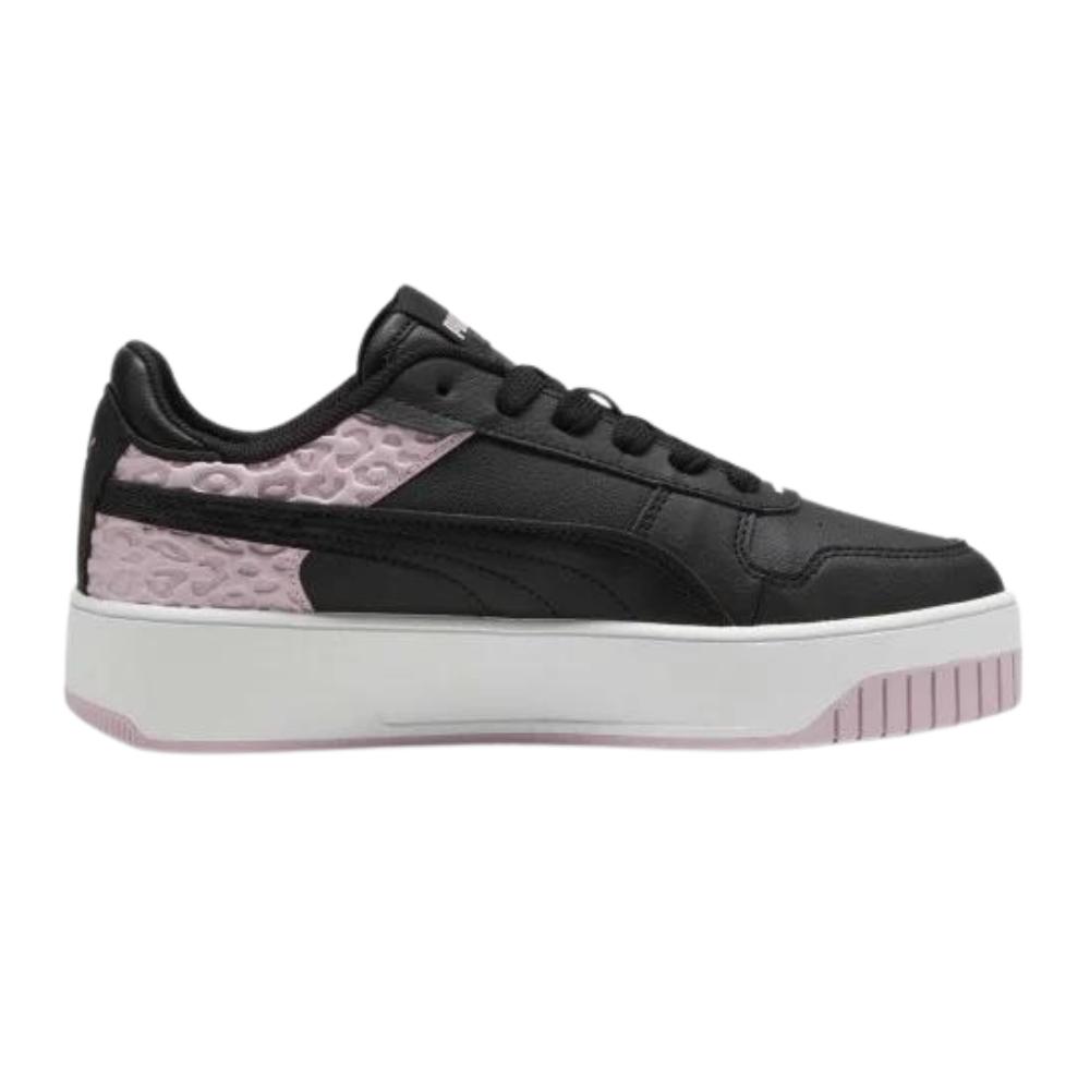 Foto 4 pulgar | Tenis Puma Carina Street Wild Negros para Mujer
