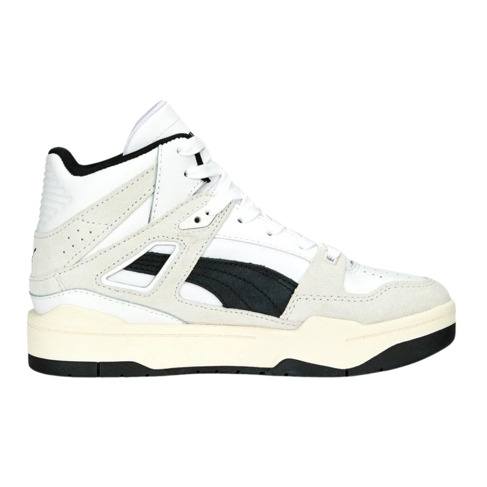 Foto 4 pulgar | Tenis Puma Slipstream Hi Heritage Blancos para Mujer