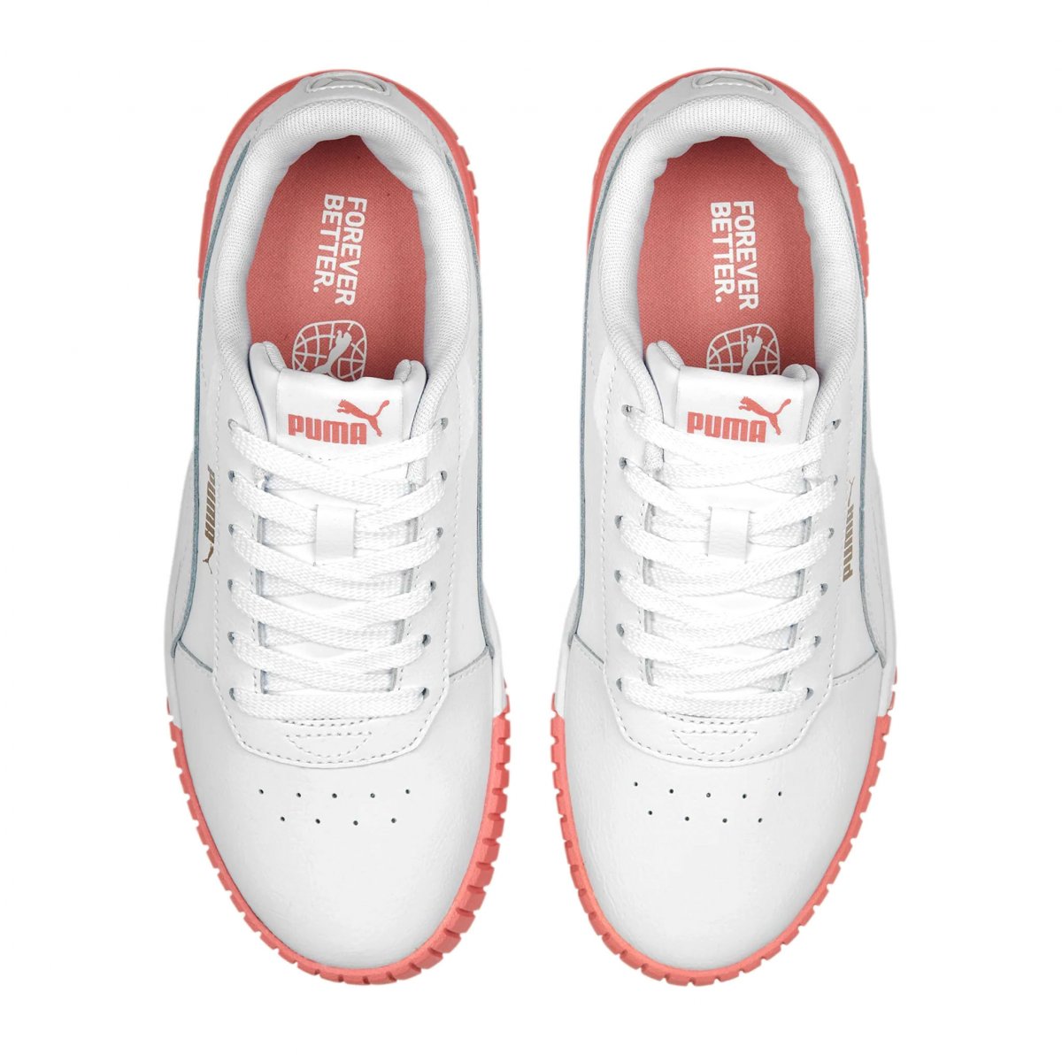 Foto 4 | Tenis Puma Carina 2.0 38584909 Blanco para Mujer